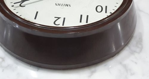 SMITHS 1930S BAKELITE WALL CLOCK - ADDITIONAL PHOTO 9