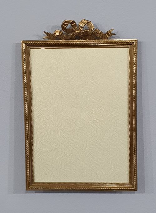 french 19th century gilt bronze standing or hanging frame - CATEGORY: ANTIQUE MISCELLANEOUS - DATED 19TH CENTURY