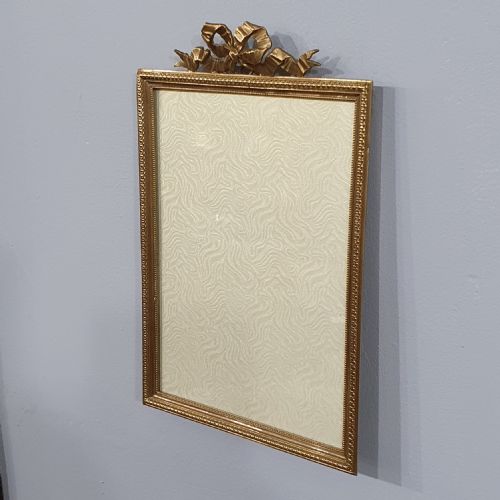 FRENCH 19TH CENTURY GILT BRONZE STANDING OR HANGING FRAME - ADDITIONAL PHOTO 2