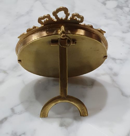 GILT BRONZE STANDING OR HANGING FRAME FRENCH LATE 19TH CENTURY - ADDITIONAL PHOTO 6