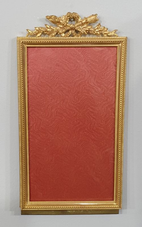 gilt bronze rectangular standing or hanging frame french c1880 - CATEGORY: ANTIQUE MISCELLANEOUS - DATED 1880