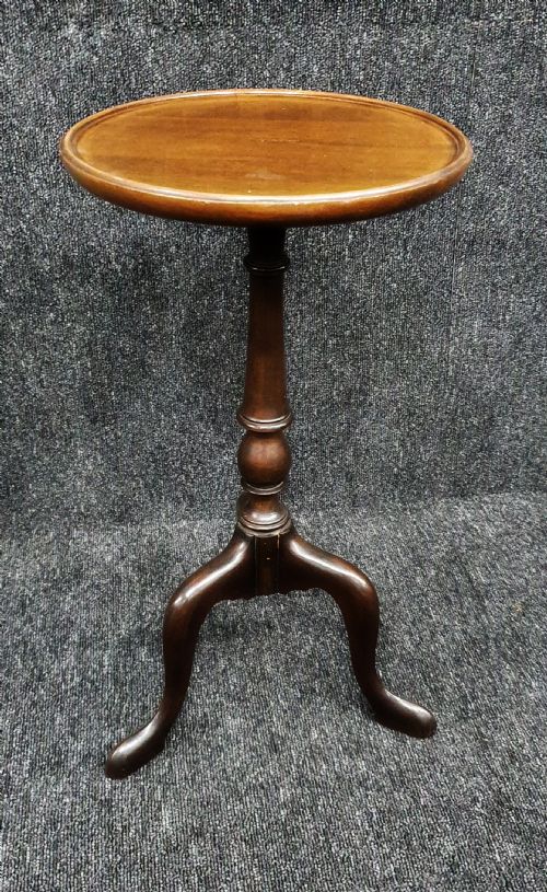 TRIPOD MAHOGANY WINE TABLE EARLY 20TH CENTURY - ADDITIONAL PHOTO 4