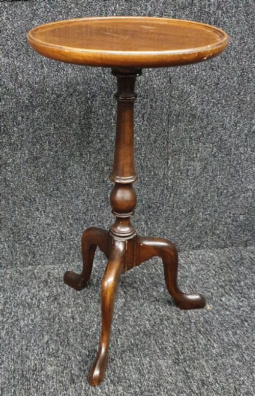 TRIPOD MAHOGANY WINE TABLE EARLY 20TH CENTURY - ADDITIONAL PHOTO 1