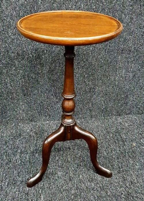 TRIPOD MAHOGANY WINE TABLE EARLY 20TH CENTURY - ADDITIONAL PHOTO 2