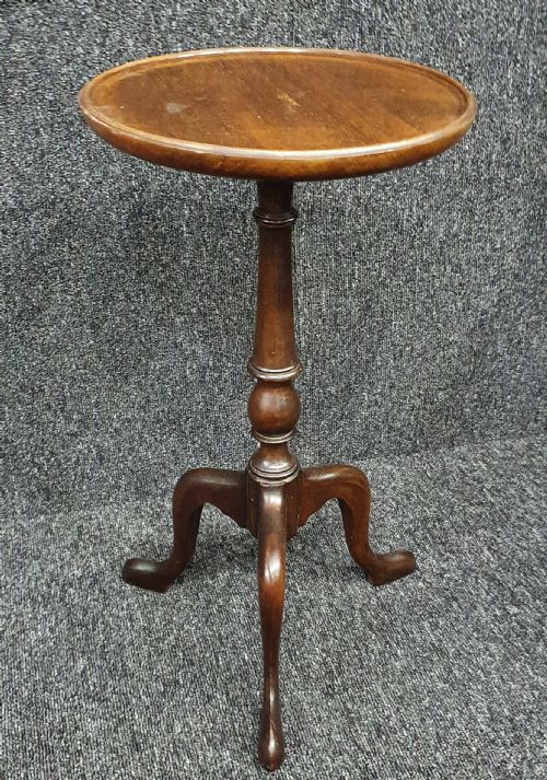 TRIPOD MAHOGANY WINE TABLE EARLY 20TH CENTURY - ADDITIONAL PHOTO 3