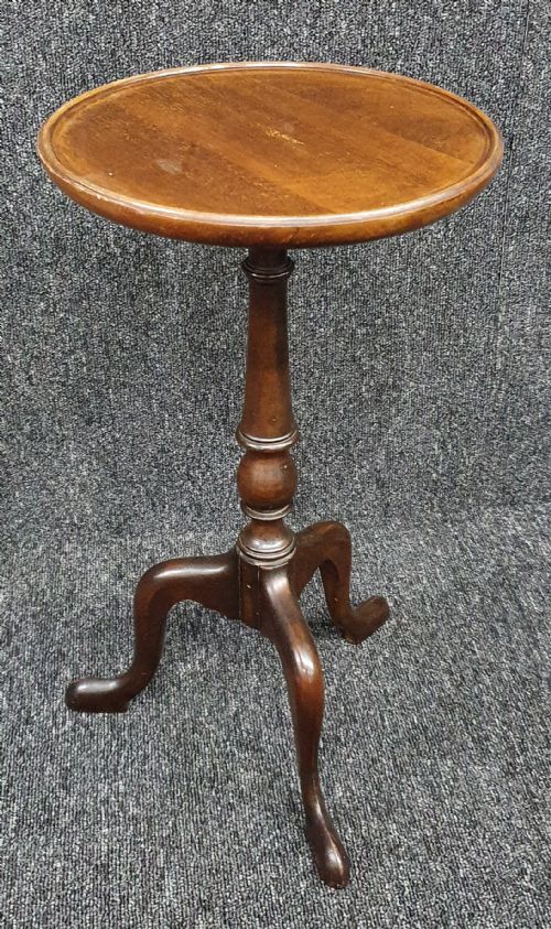 TRIPOD MAHOGANY WINE TABLE EARLY 20TH CENTURY - ADDITIONAL PHOTO 5