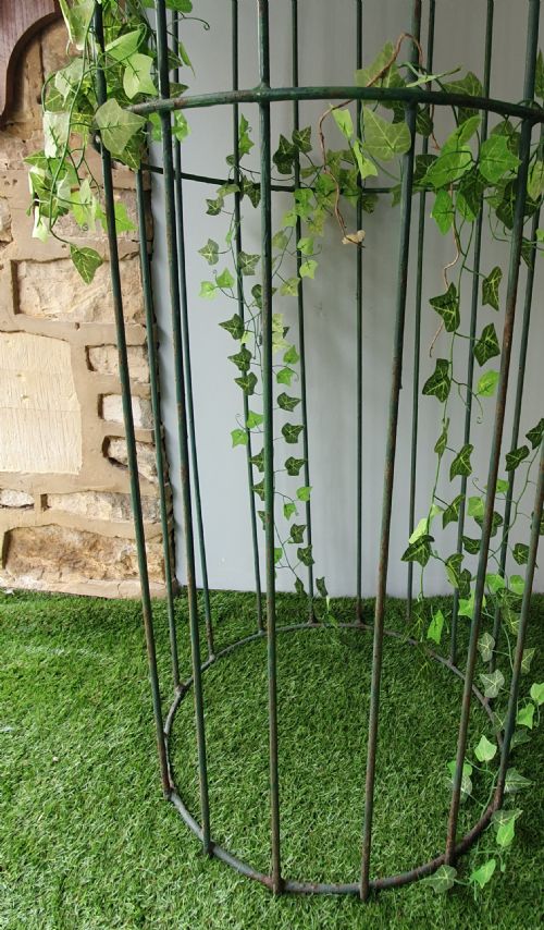 VICTORIAN WROUGHT IRON GARDEN CAGE TRELLIS - ADDITIONAL PHOTO 4