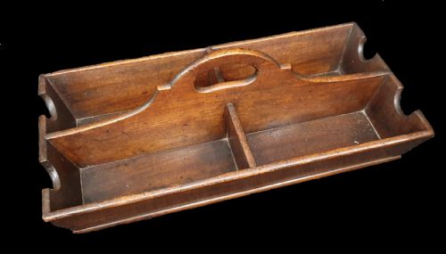 georgian wine bottle carrier c 1800 mahogany - CATEGORY: ANTIQUE MISCELLANEOUS - DATED 1800