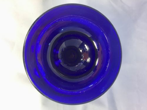 BRISTOL BLUE SUGAR BOWL C1820 - ADDITIONAL PHOTO 4