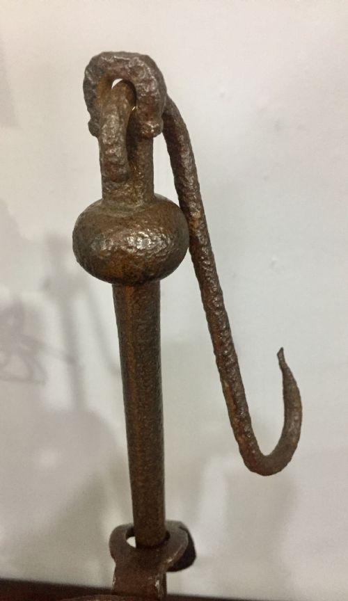 WROUGHT IRON ADJUSTABLE TOASTER MID 18THC - ADDITIONAL PHOTO 2