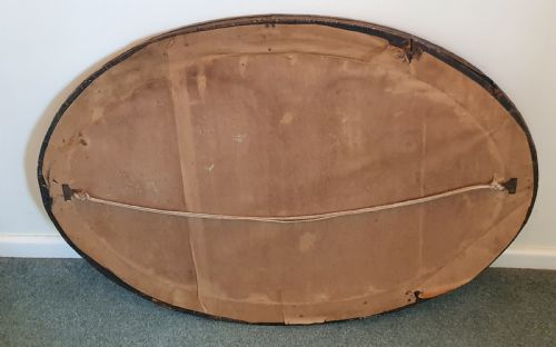 ARTS CRAFTS HAND HAMMERED COPPER OVAL WALL MIRROR C1910 LIVERPOOL PHILHARMONIC HALL RECLAMATION - ADDITIONAL PHOTO 3