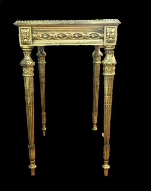 GILTWOOD BIJOUTERIE WITH BLUE SATIN INTERIOR LOCKS ORIGINAL KEY - ADDITIONAL PHOTO 2