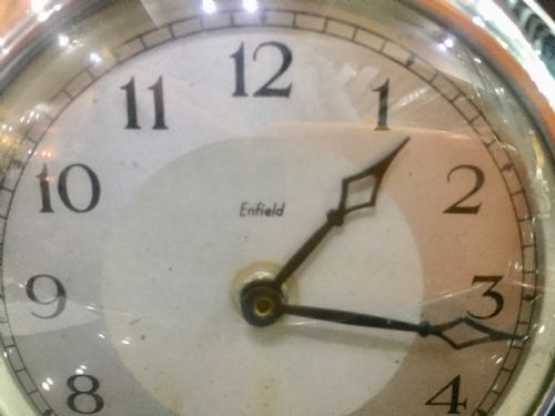 ART DECO BAKELITE ENFIELD MANTLE CLOCK C1932 - ADDITIONAL PHOTO 3