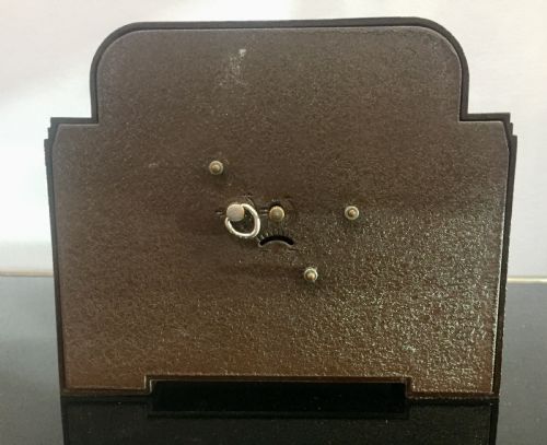 ART DECO BAKELITE ENFIELD MANTLE CLOCK C1932 - ADDITIONAL PHOTO 5