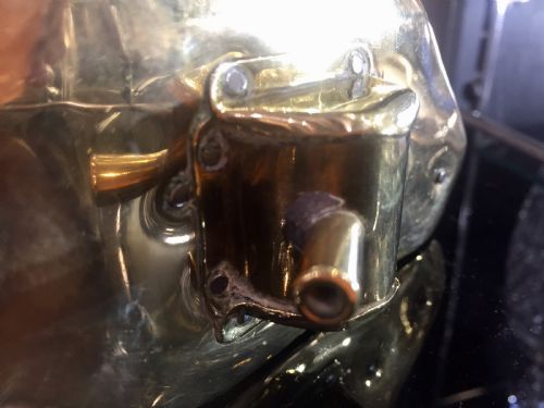 WW1 TRENCH ART BRASS BRITISH LITTLE WILLIE TANK C1918 - ADDITIONAL PHOTO 10