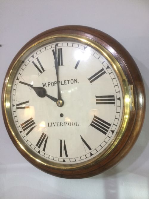 WALL CLOCK 12INCH 8 DAY FUSEE MOVEMENT - ADDITIONAL PHOTO 1