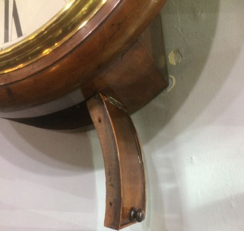WALL CLOCK 12INCH 8 DAY FUSEE MOVEMENT - ADDITIONAL PHOTO 2