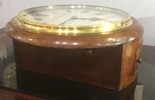 WALL CLOCK 12INCH 8 DAY FUSEE MOVEMENT - ADDITIONAL PHOTO 4