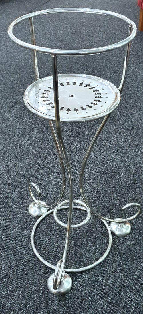 ART DECO MAPPIN WEBB FRAME CHAMPAGNE BUCKET STAND CHAMPAGNE BUCKET COOLER - ADDITIONAL PHOTO 6