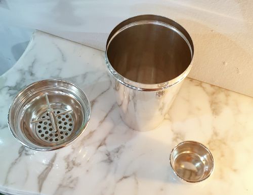 ART DECO 1920S JAMES DIXON COCKTAIL SHAKER - ADDITIONAL PHOTO 2