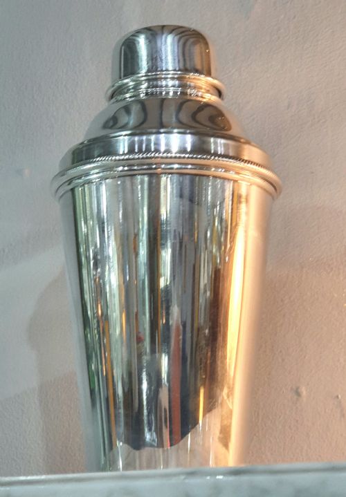 ART DECO 1920S JAMES DIXON COCKTAIL SHAKER - ADDITIONAL PHOTO 3