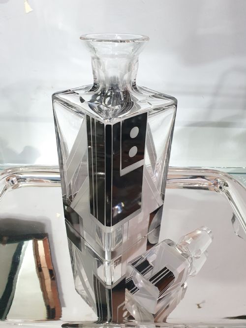 KARL PALDA ORIGINAL ART DECO DECANTER SET - ADDITIONAL PHOTO 8