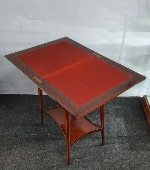EDWARDIAN GAMES TABLE C1910 - ADDITIONAL PHOTO 4