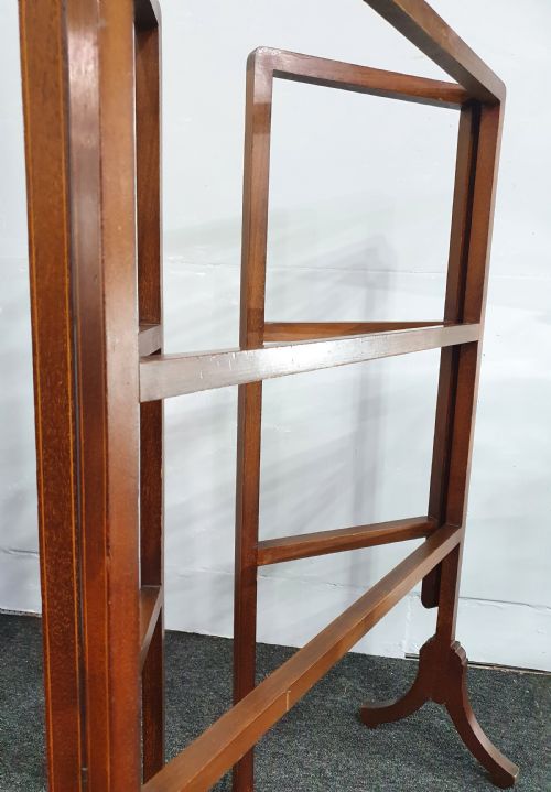 LATE VICTORIAN DOUBLE GATE CLOTHES AIRER - ADDITIONAL PHOTO 2