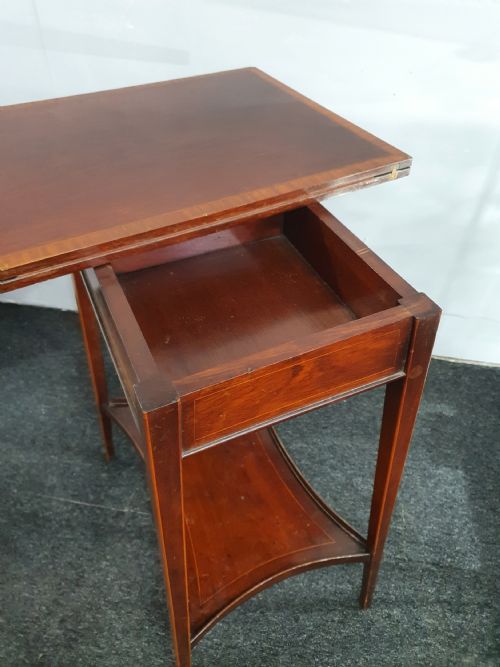 EDWARDIAN GAMES TABLE C1910 - ADDITIONAL PHOTO 5