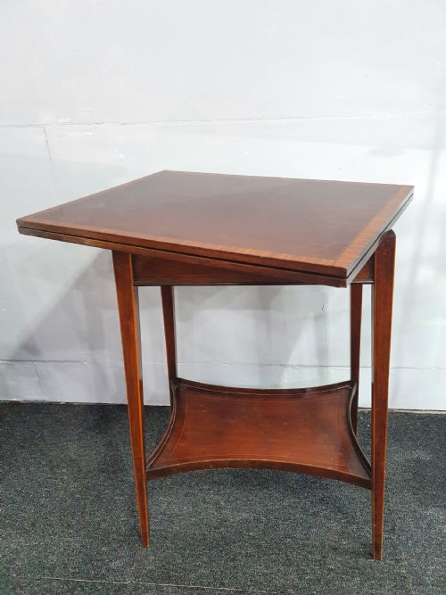 EDWARDIAN GAMES TABLE C1910 - ADDITIONAL PHOTO 8