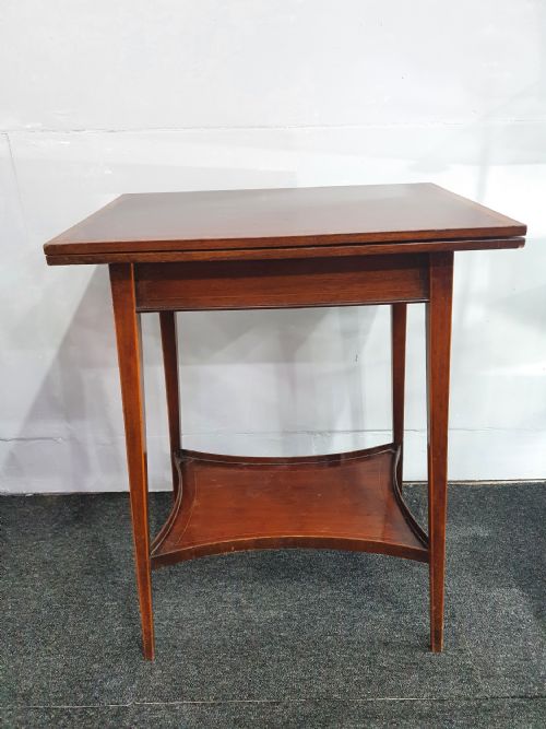 EDWARDIAN GAMES TABLE C1910 - ADDITIONAL PHOTO 9