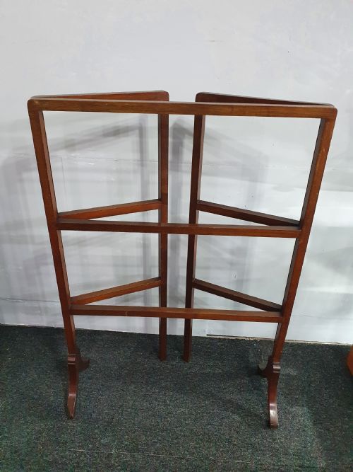 LATE VICTORIAN DOUBLE GATE CLOTHES AIRER - ADDITIONAL PHOTO 3