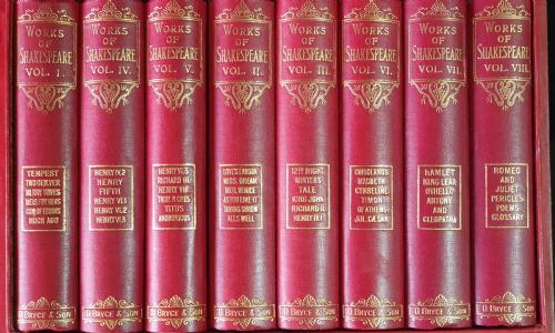FINE SET OF SHAKESPEARE BOOKS C1900 IN ORIGINAL BOX - ADDITIONAL PHOTO 13