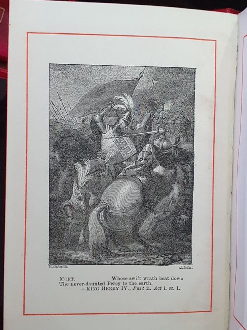 FINE SET OF SHAKESPEARE BOOKS C1900 IN ORIGINAL BOX - ADDITIONAL PHOTO 4
