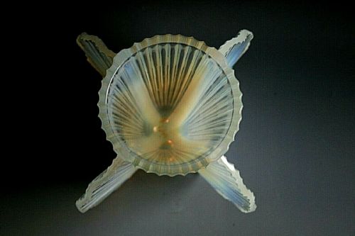PIERRE D'AVESN FRENCH ART DECO OPALESCENT GLASS VASE C1930 - ADDITIONAL PHOTO 3