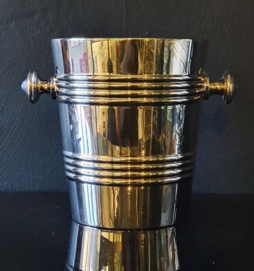 MAPPIN WEBB SILVER PLATED CHAMPAGNE BUCKET C1930 - ADDITIONAL PHOTO 4