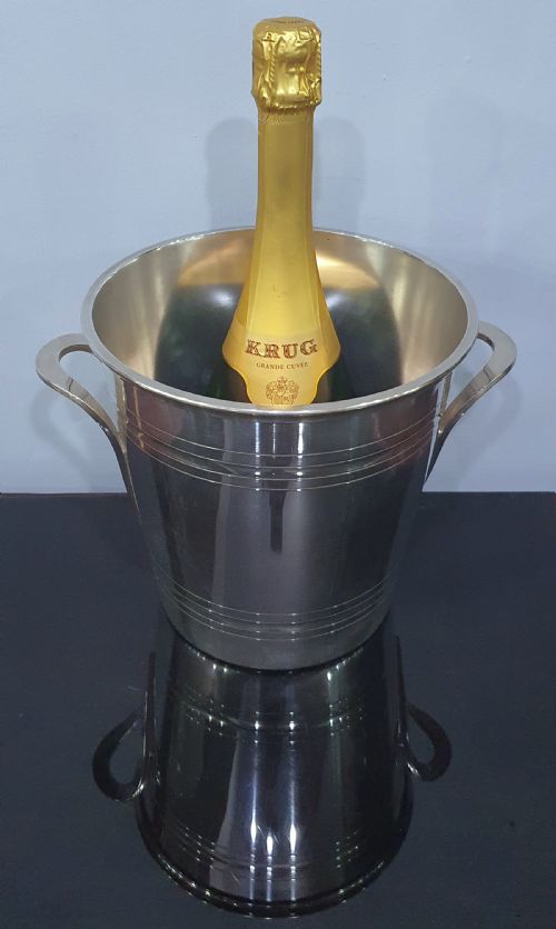 ST MEDARD FRENCH ART DECO SILVER PLATED CHAMPAGNE COOLER CHAMPAGNE BUCKET C1930 - ADDITIONAL PHOTO 16
