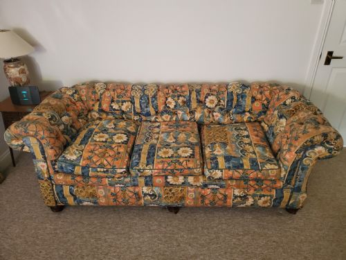 VICTORIAN CHESTERFIELD SOFA C1880 - ADDITIONAL PHOTO 2