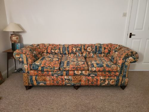 VICTORIAN CHESTERFIELD SOFA C1880 - ADDITIONAL PHOTO 10