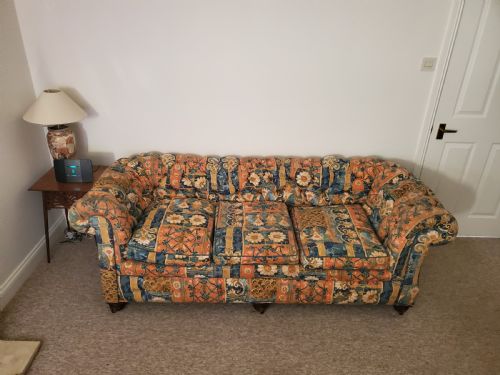 VICTORIAN CHESTERFIELD SOFA C1880 - ADDITIONAL PHOTO 11
