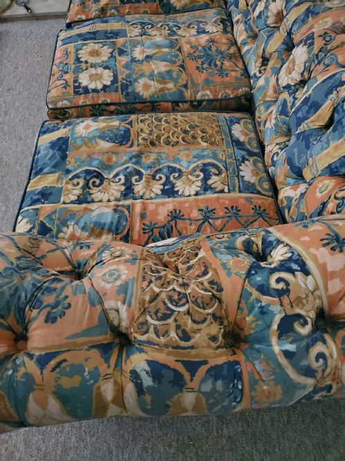 VICTORIAN CHESTERFIELD SOFA C1880 - ADDITIONAL PHOTO 7