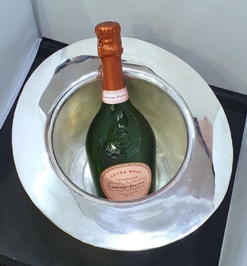 ART DECO MAPPIN WEBB TOP HAT CHAMPAGNE BUCKET C1930 - ADDITIONAL PHOTO 19