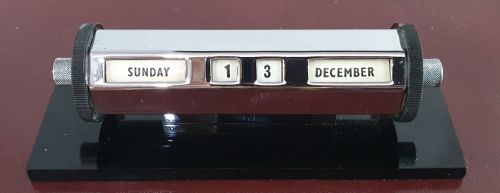 Art Deco Perpetual Desk Calendar C.1930