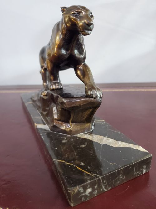 FRENCH ART DECO PROWLING PANTHER C1930 - ADDITIONAL PHOTO 6