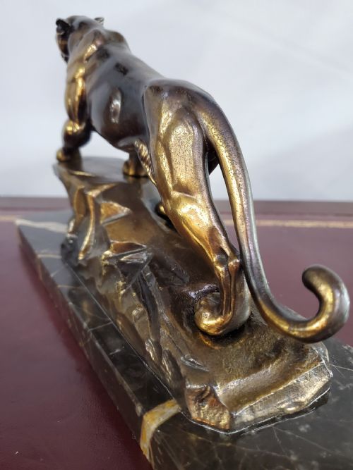 FRENCH ART DECO PROWLING PANTHER C1930 - ADDITIONAL PHOTO 9