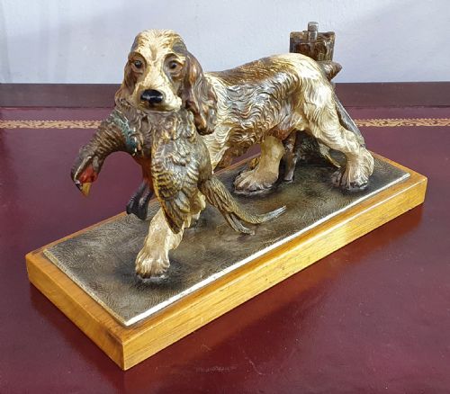 ENGLISH SETTER WITH PARTRIDGE IN MOUTH MATCH STRIKER C1930 - ADDITIONAL PHOTO 8