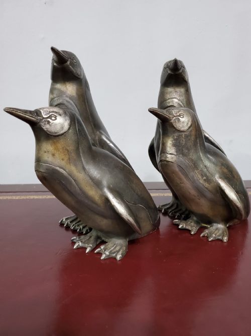 FAMILY OF ART DECO PENGUINS C1920S - ADDITIONAL PHOTO 2
