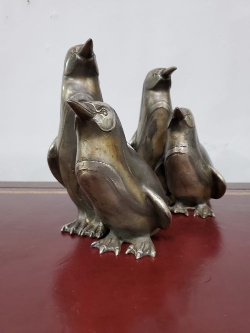 FAMILY OF ART DECO PENGUINS C1920S - ADDITIONAL PHOTO 4