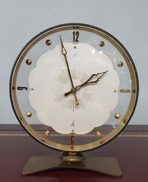 french art deco jaz clock c1930 - CATEGORY: ANTIQUE CLOCKS - DATED 1930