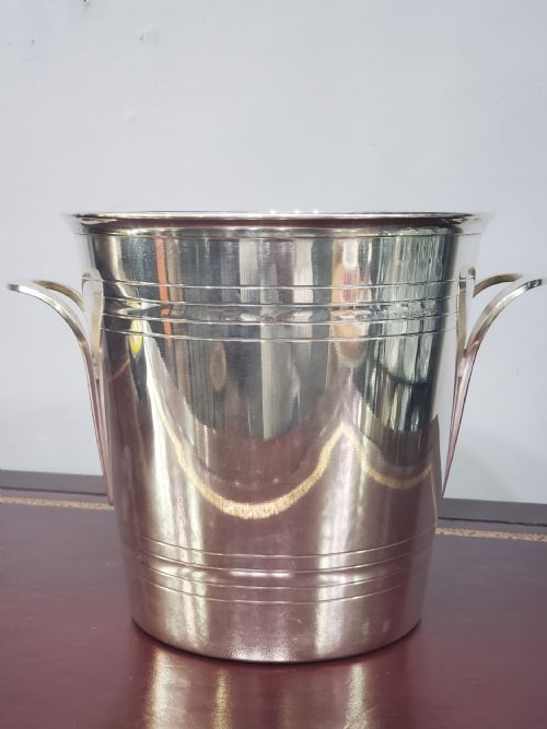 french art deco st medard champagne bucket cooler c1930 - CATEGORY: ANTIQUE SILVER - DATED 1930